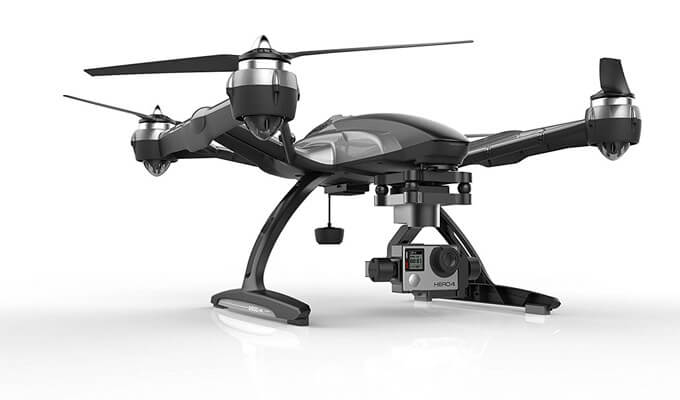 Günstige Drohne für Actionkameras