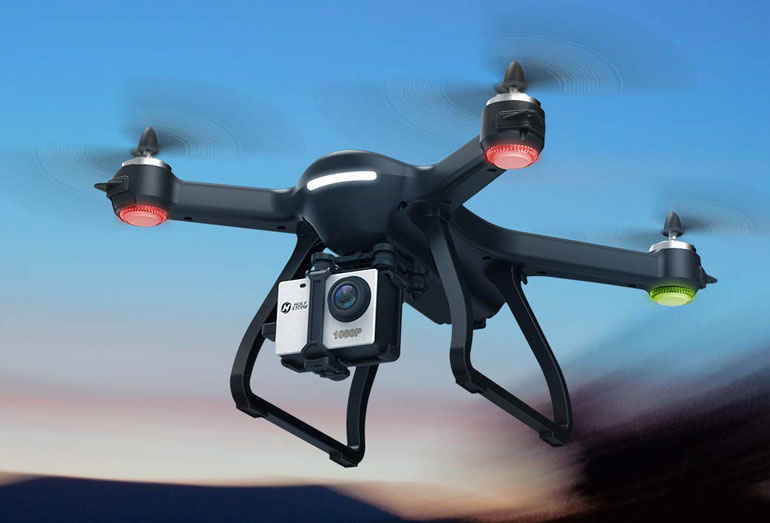 Drohne für Actionkameras wie GoPro oder Rollei